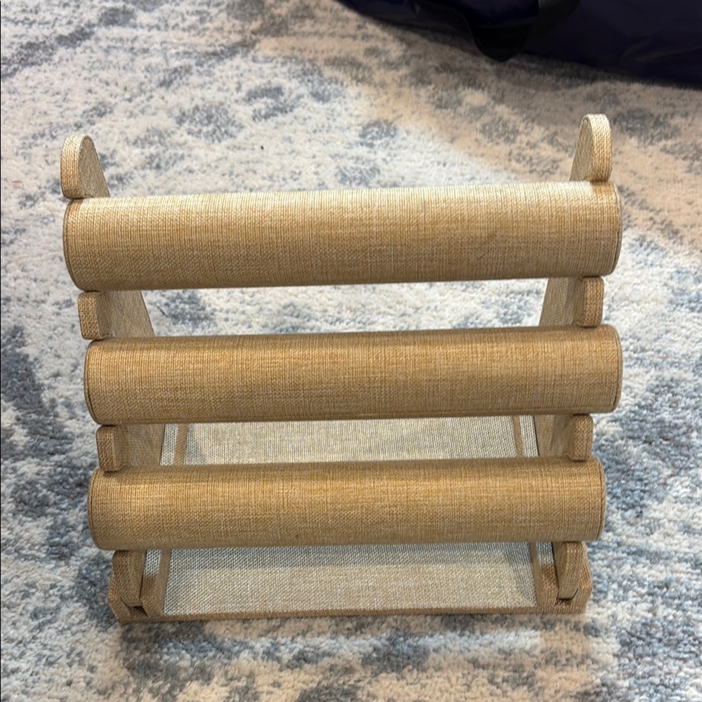 Beige Jewelry Display Stand